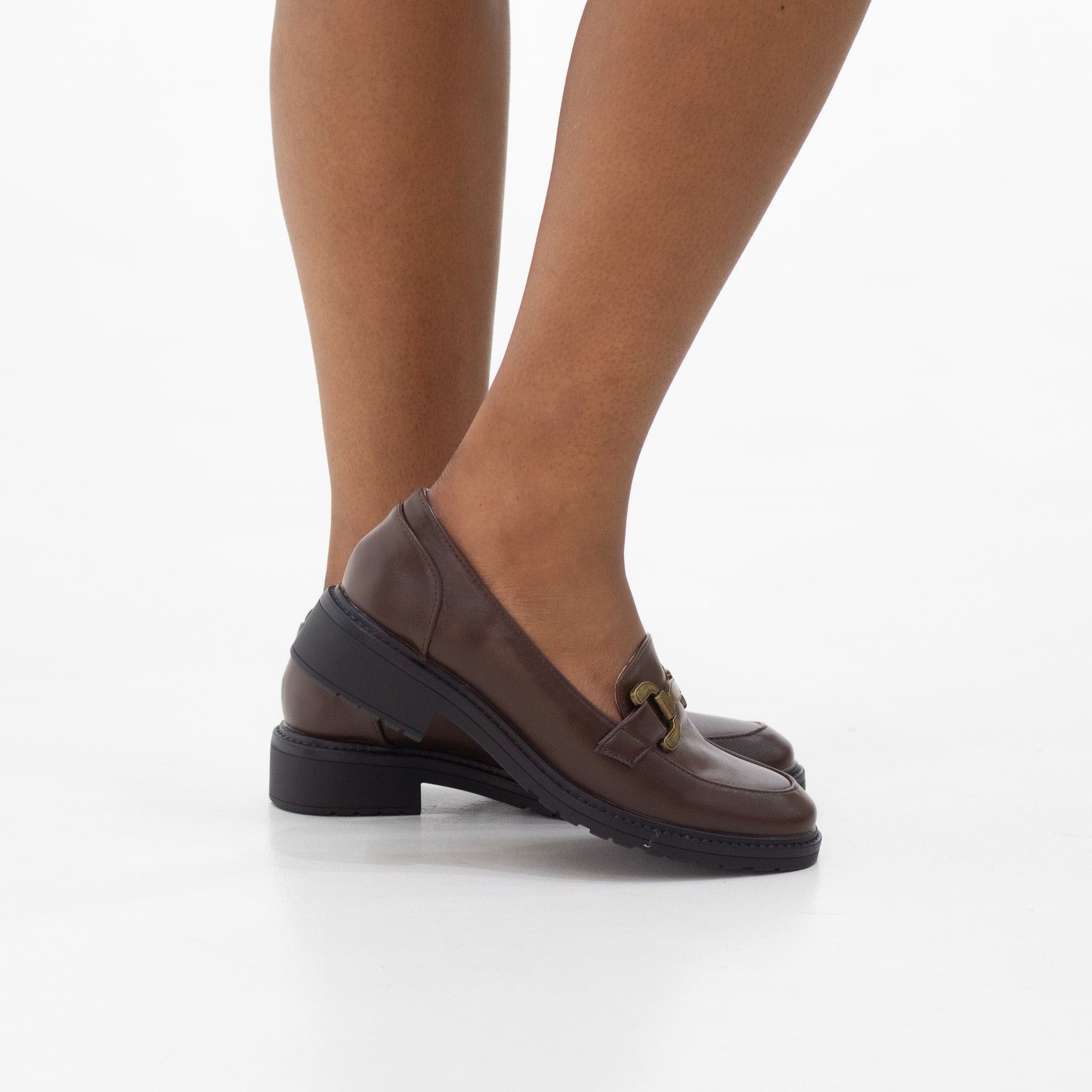 River loafer silver trim