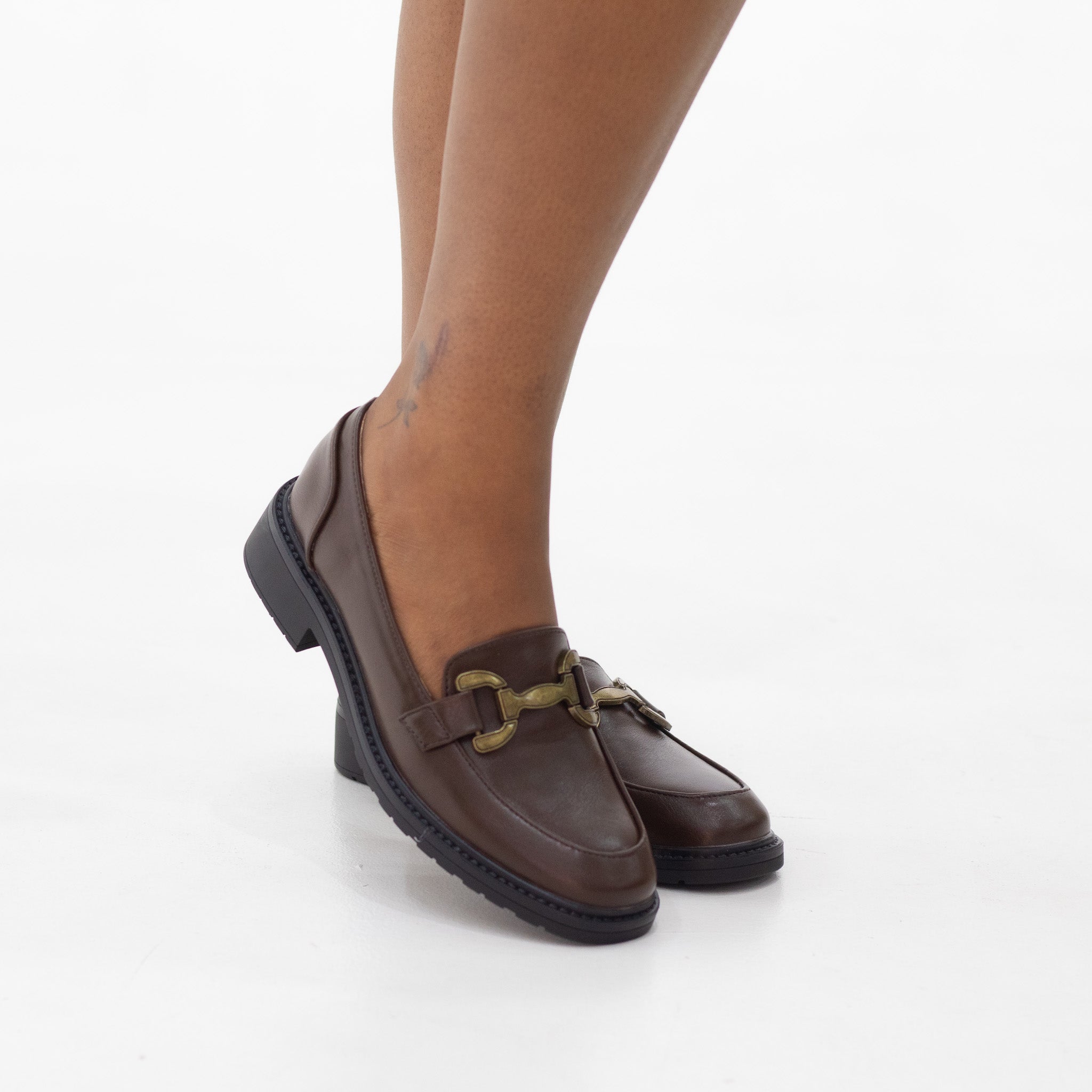 River loafer silver trim