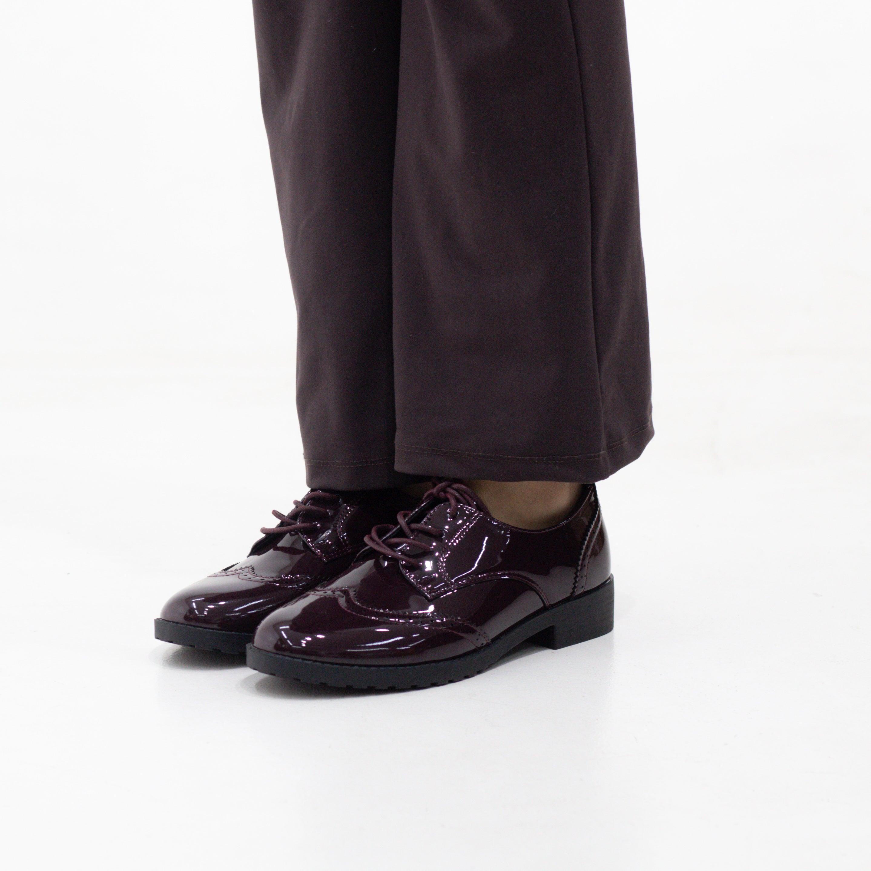 Church lace up embroidered pat loafers