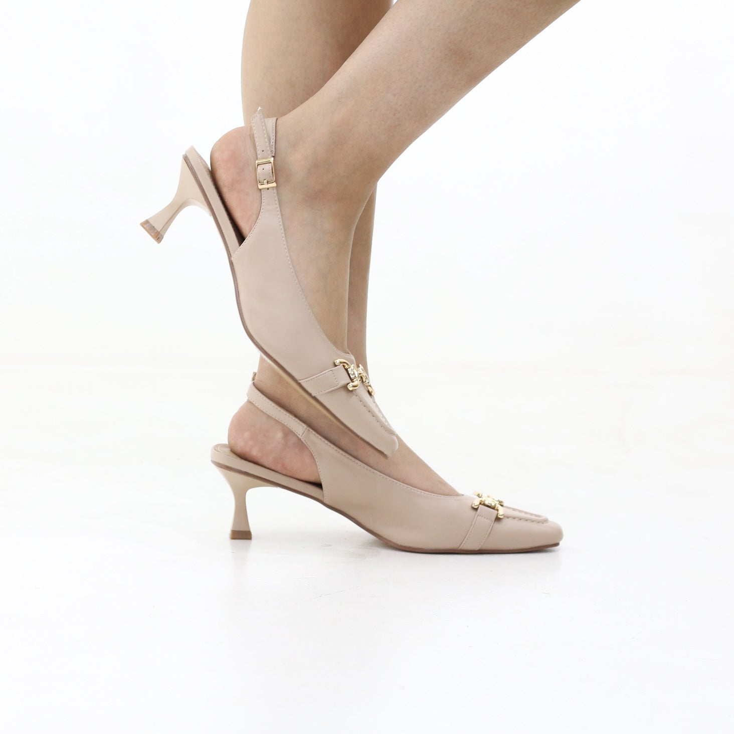 Remie low kitten 5.5cm heel with slingback strap