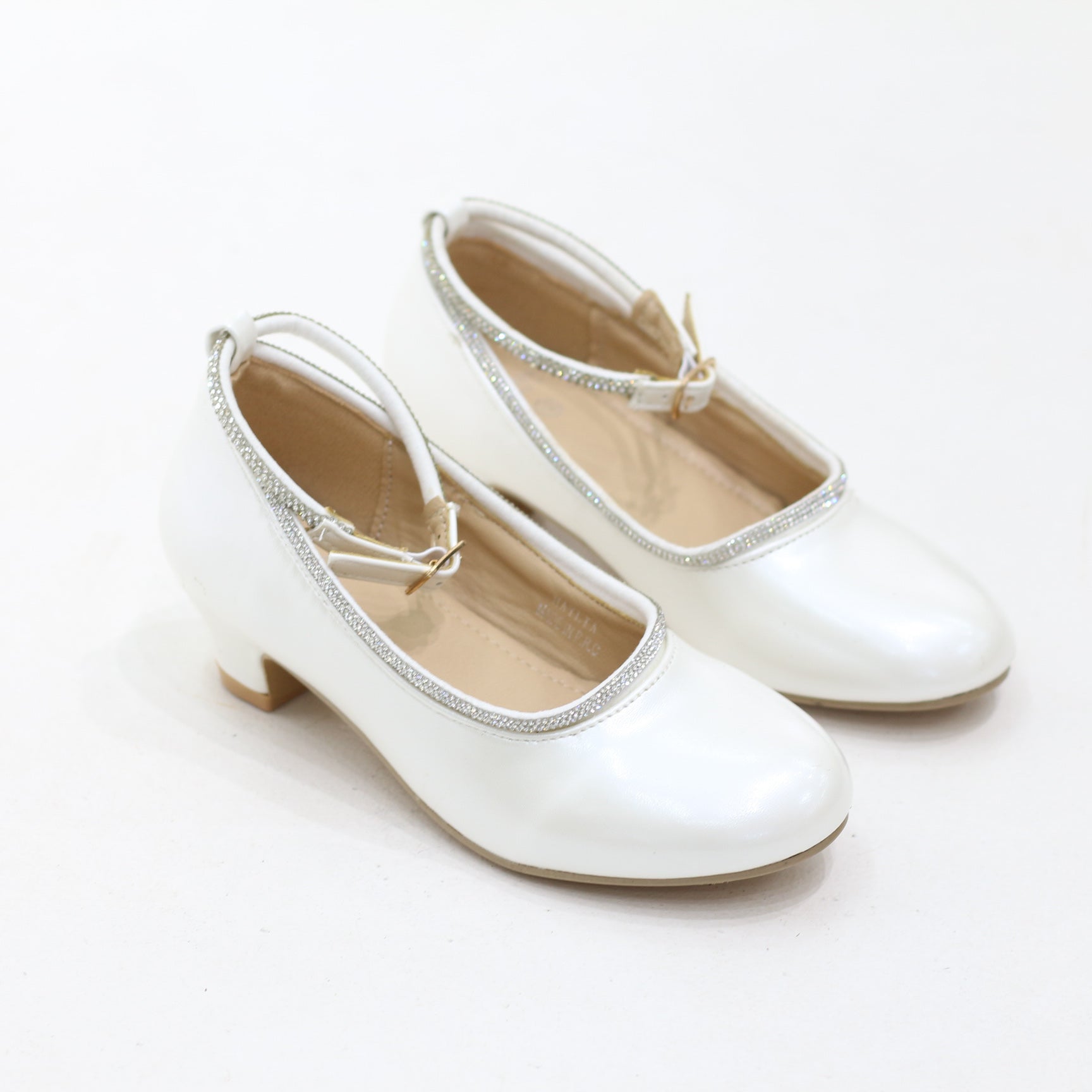 Haylia elegant girls ankle-strap pumps