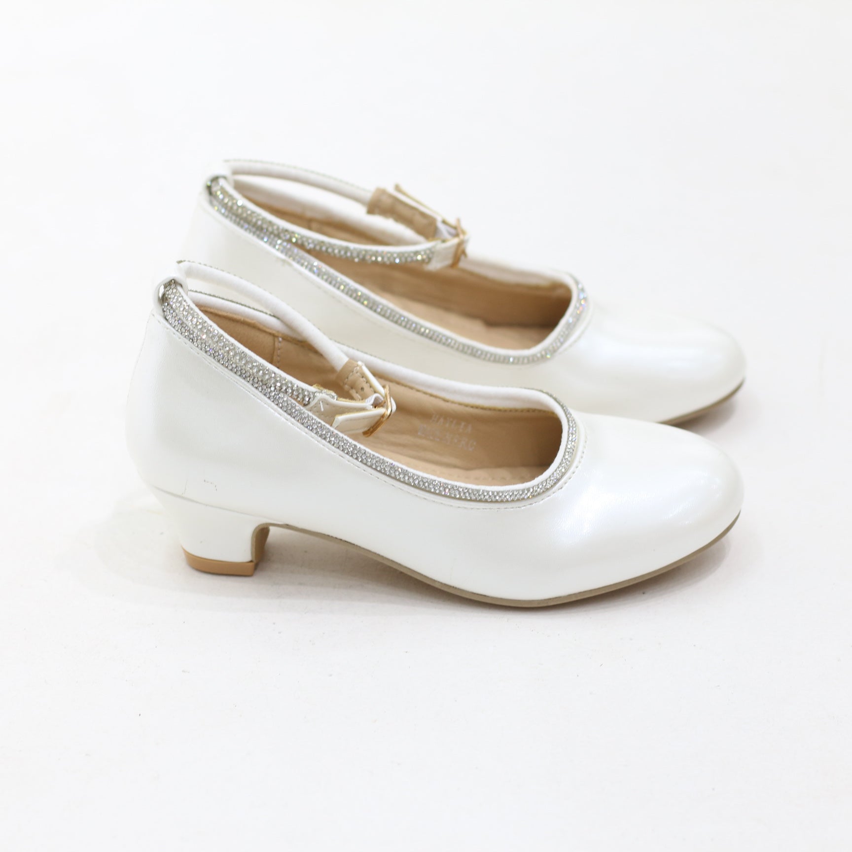 Haylia elegant girls ankle-strap pumps