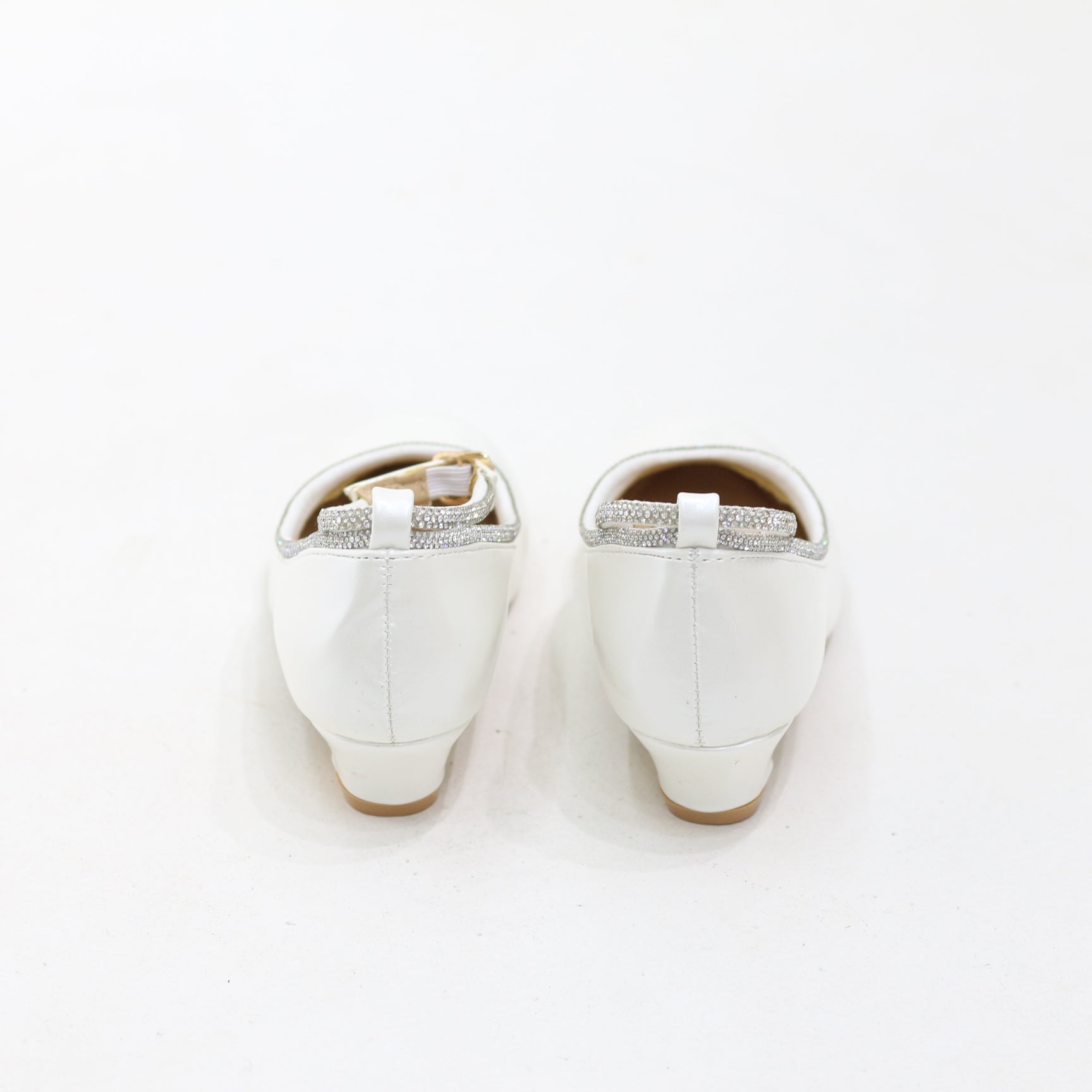 Haylia elegant infant girls ankle-strap pumps