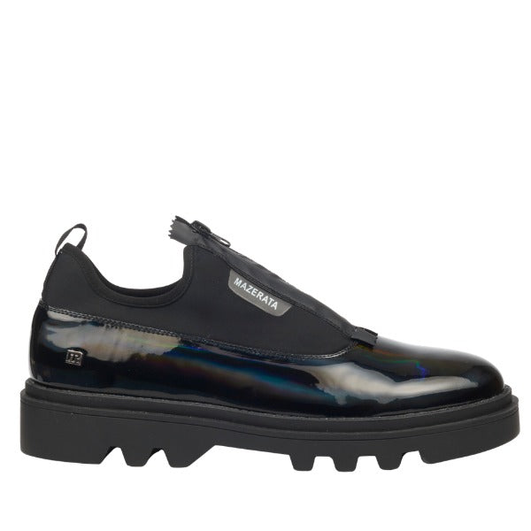 Mazerata Vinchey3 faux patent leather / yycra men’s shoes