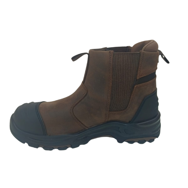 Grittgear Slate S3 crazy horse leather boots with protective toe