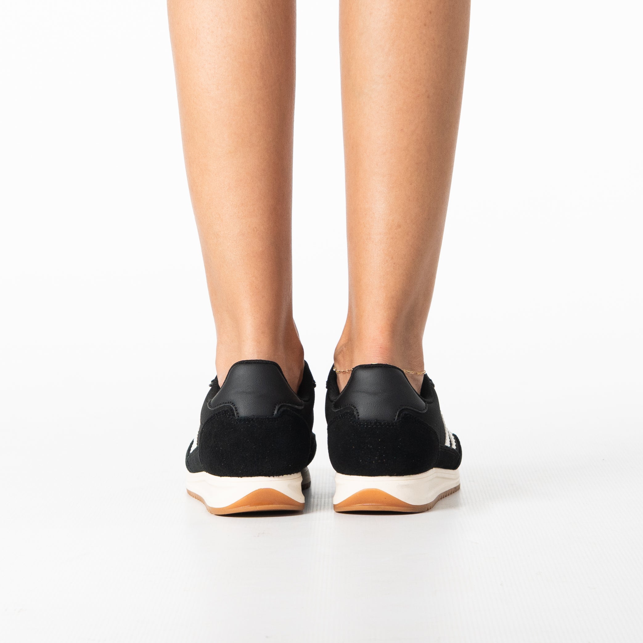 Ruth women's retro stripe sneaker with sporty style