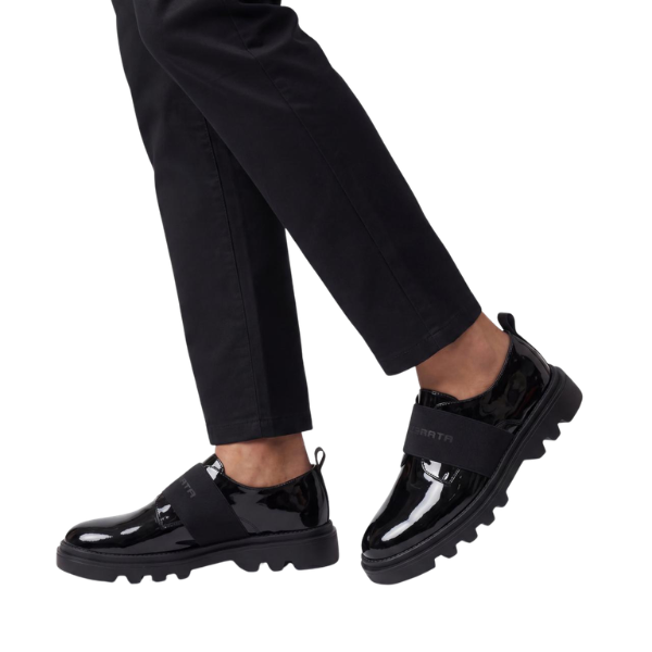 Mazerata Vinchey 55 faux patent men’s shoes