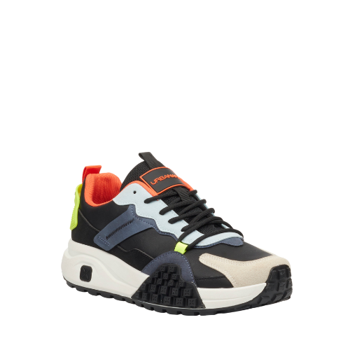 Urbanart Redo 4 faux nubuck / faux wax navy men’s sneakers