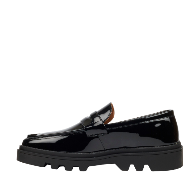 Mazerata Vinchey69 faux patent men's shoes