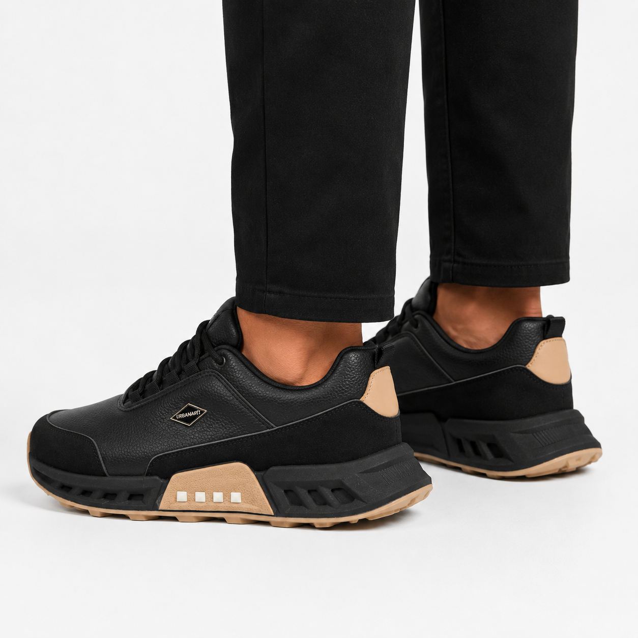 Urbanart Blade1 faux nubuck/ canvas men's sneakers