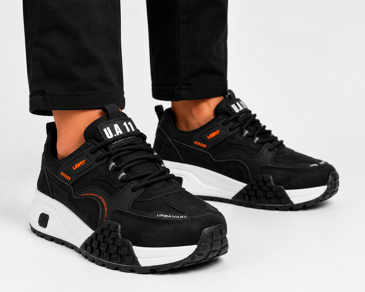 Urbanart Redo5 Men's Faux Nubuck/Canvas Sneakers