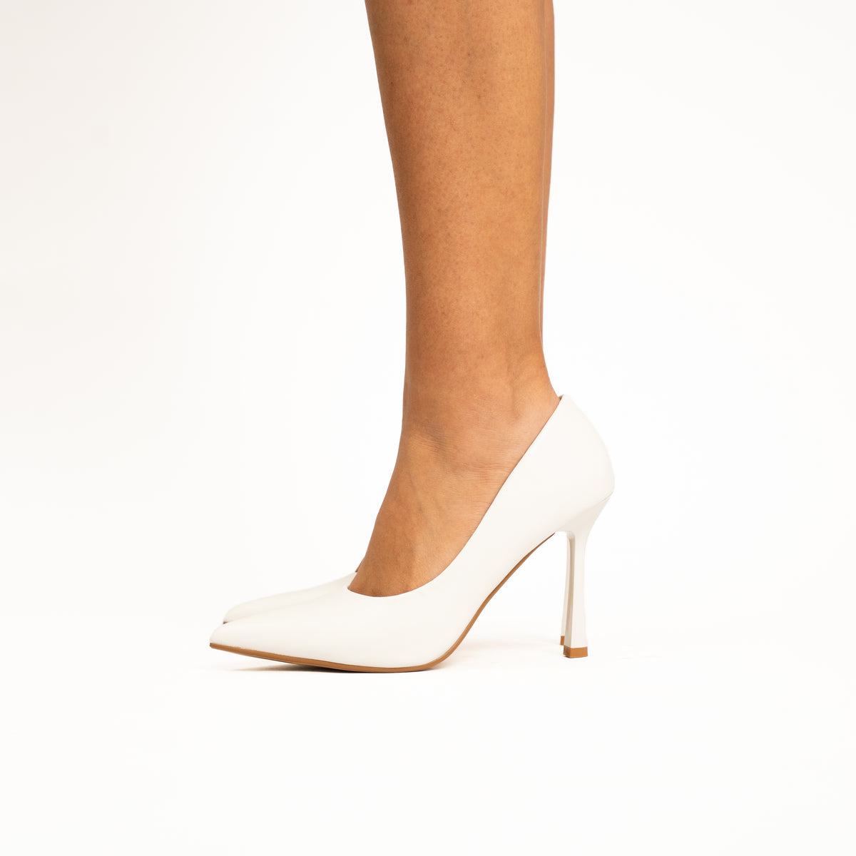 Polly women's elegant pointed toe stiletto court heel