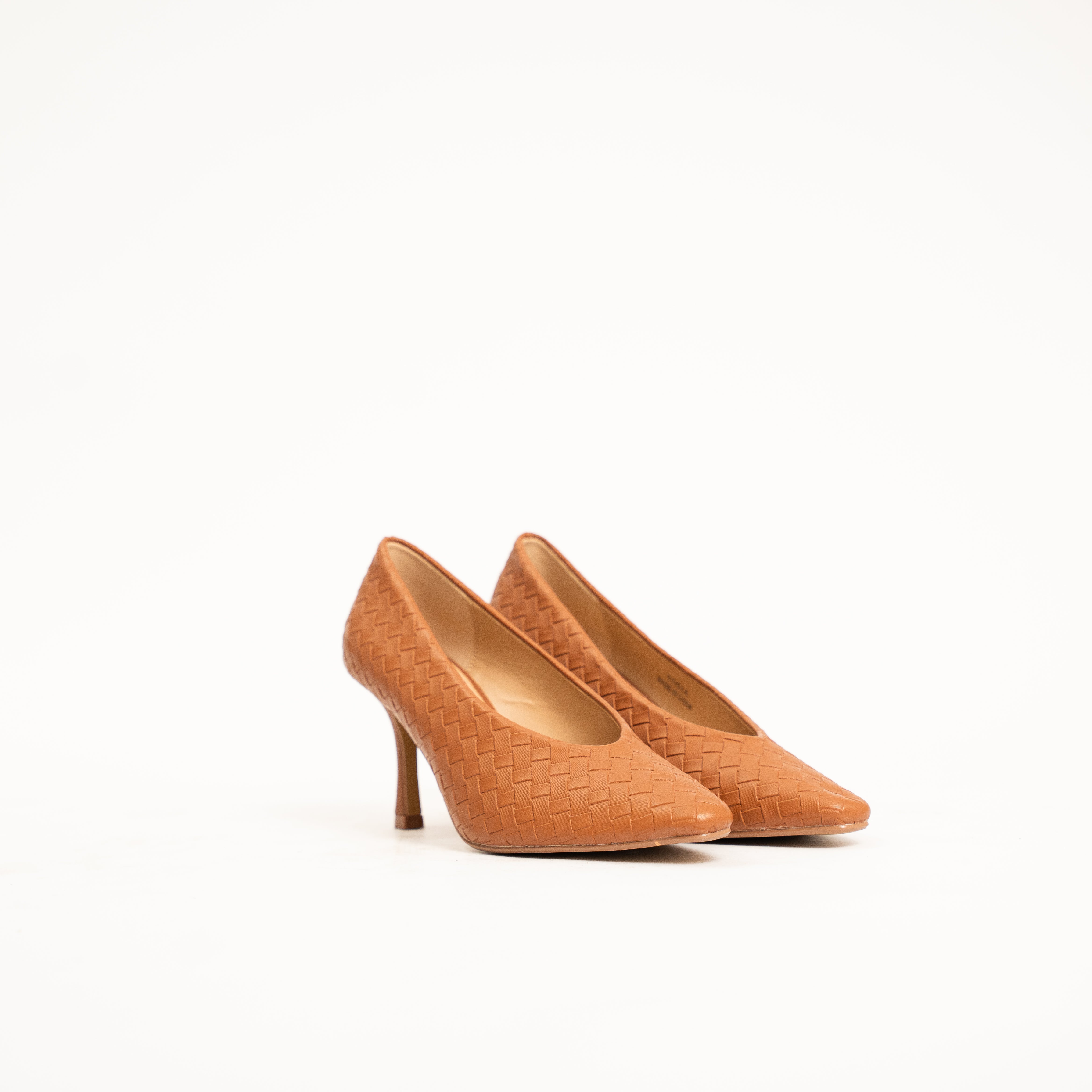 Tosia women woven pointed toe stiletto court heel