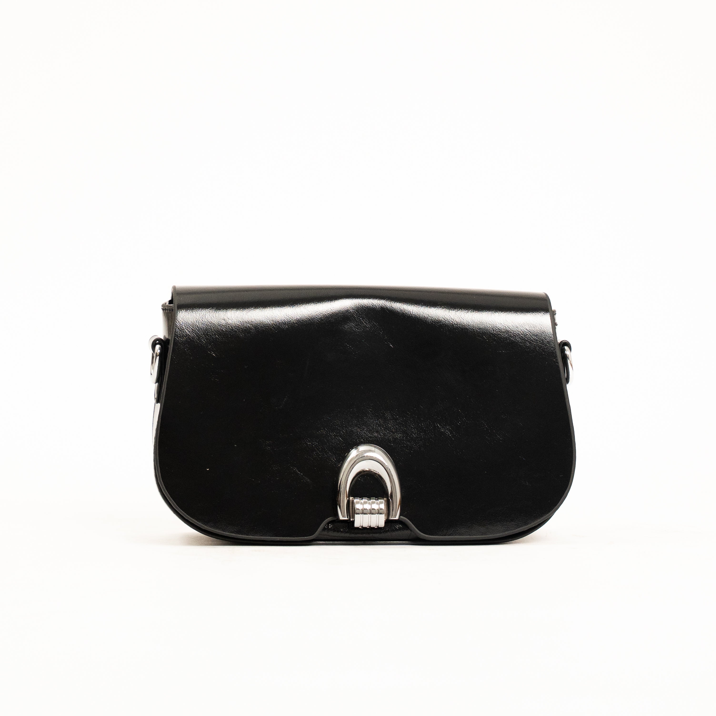 Isabee elegant flap crossbody shoulder bag with clasp