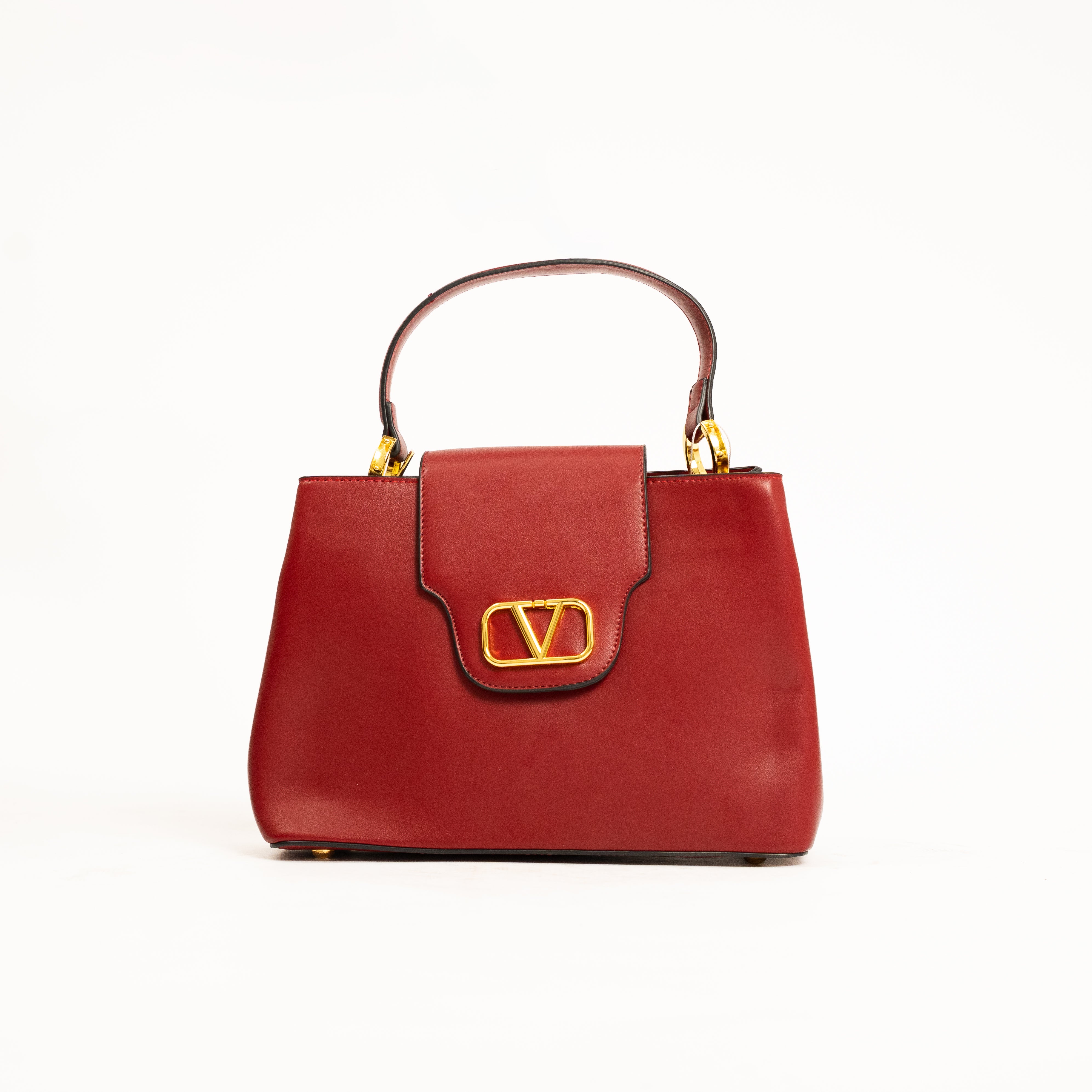 Lumina elegant top-handle crossbody bag with gold clasp