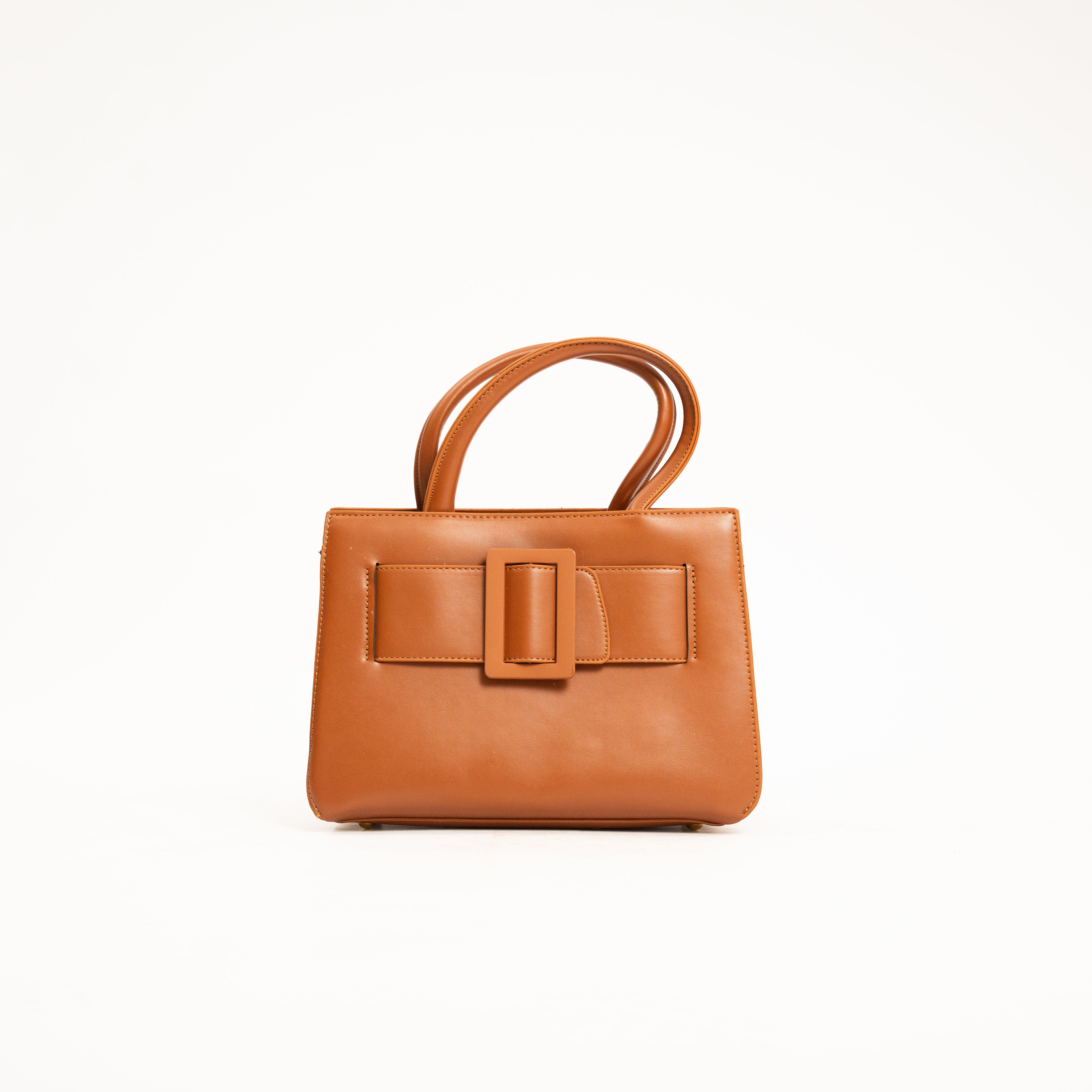 Zovia elegant buckle shoulder bag with matching wallet set