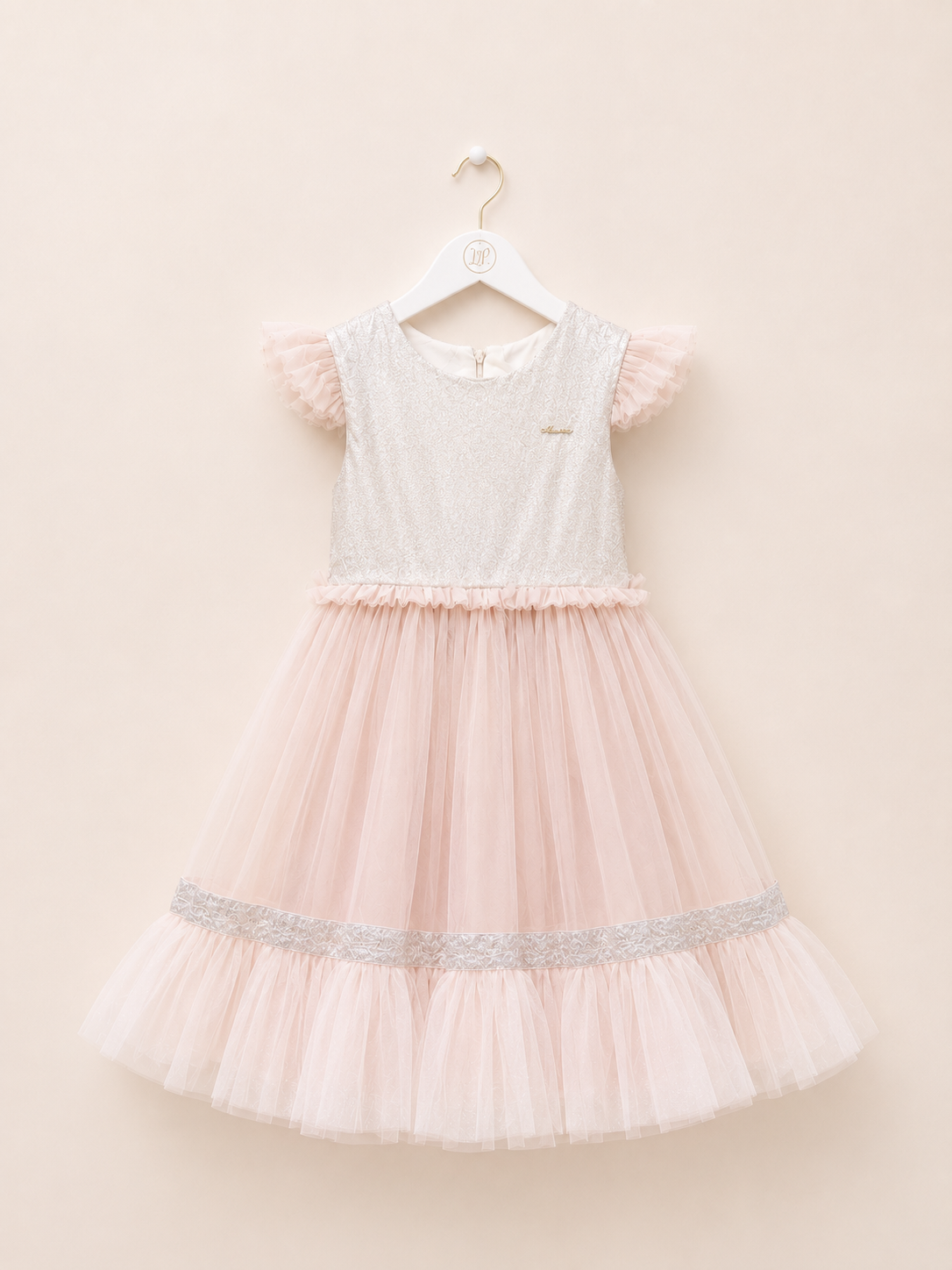 Blush girls Belle Tulle Dress Pink