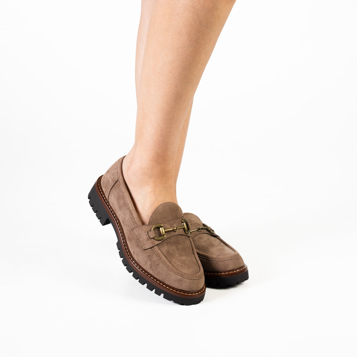 Dolce women’s classic leather loafers with tassels