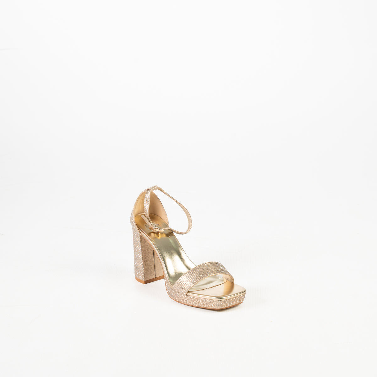 Tia Women’s strappy block heel with open-toe design
