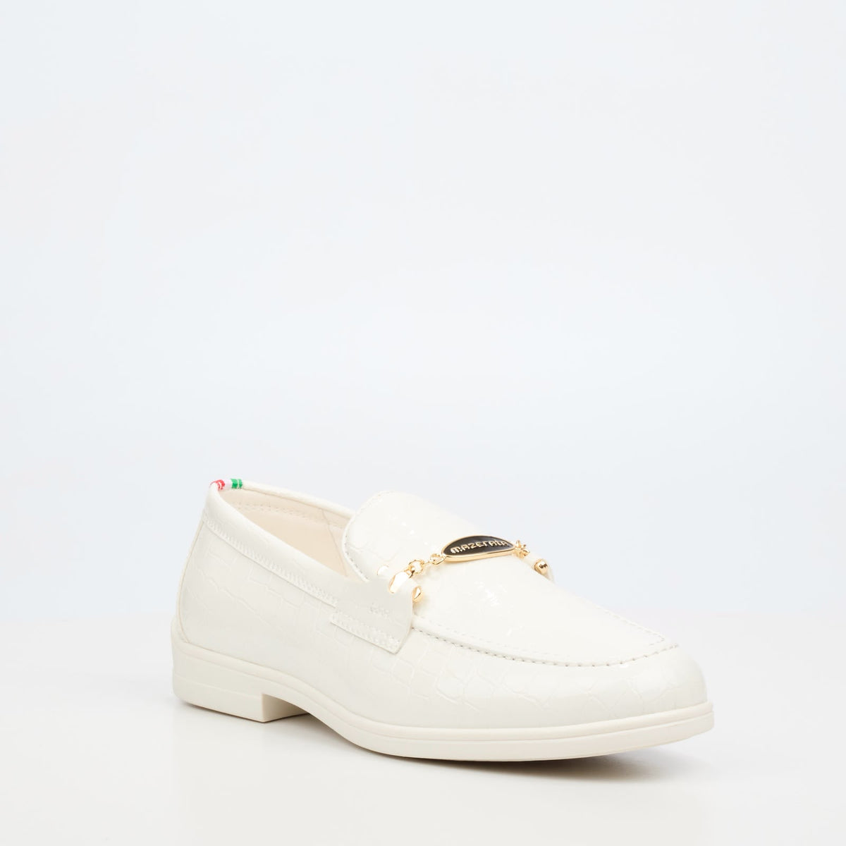 Mazerata Biter01 faux croc / faux patent men's shoe