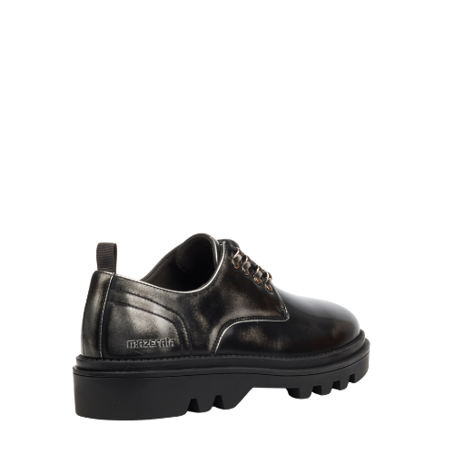 Mazerata Vinchey68 faux wax grey men’s shoes