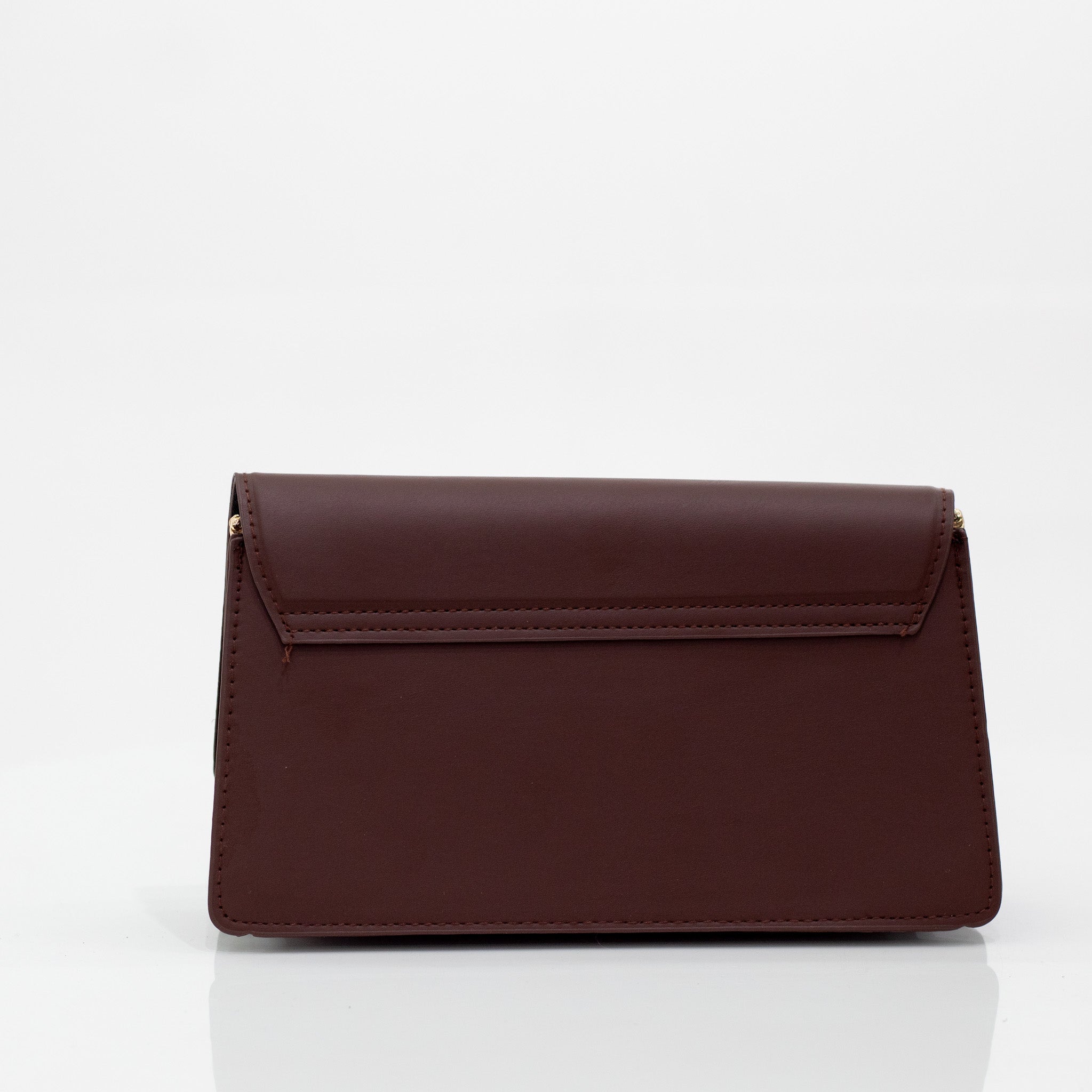 Iona faux leather convertible crossbody brown