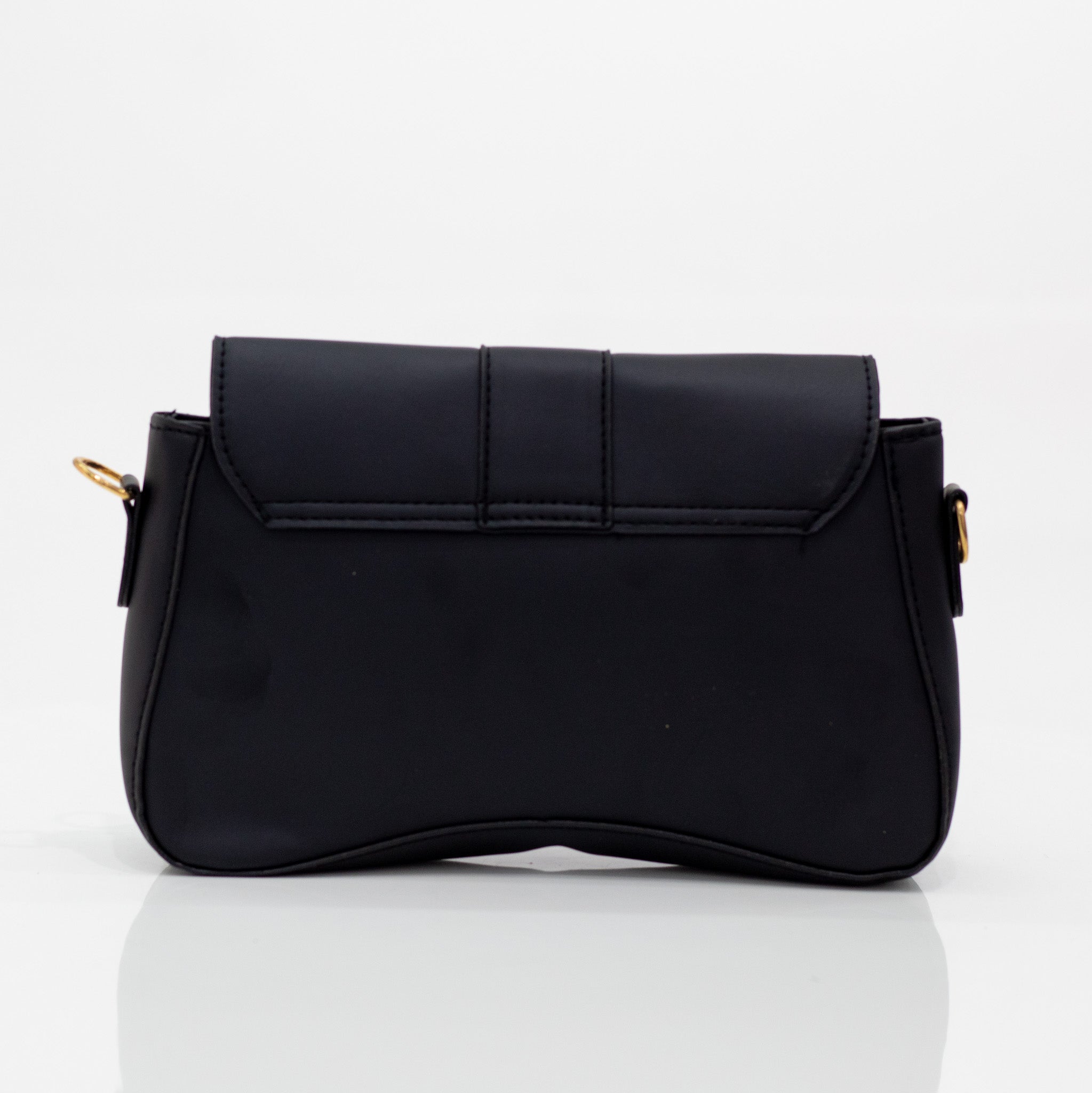 Kahula faux leather convertible crossbody black