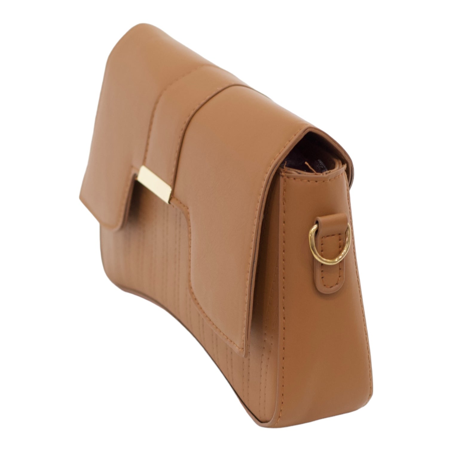 Kahula faux leather convertible crossbody brown