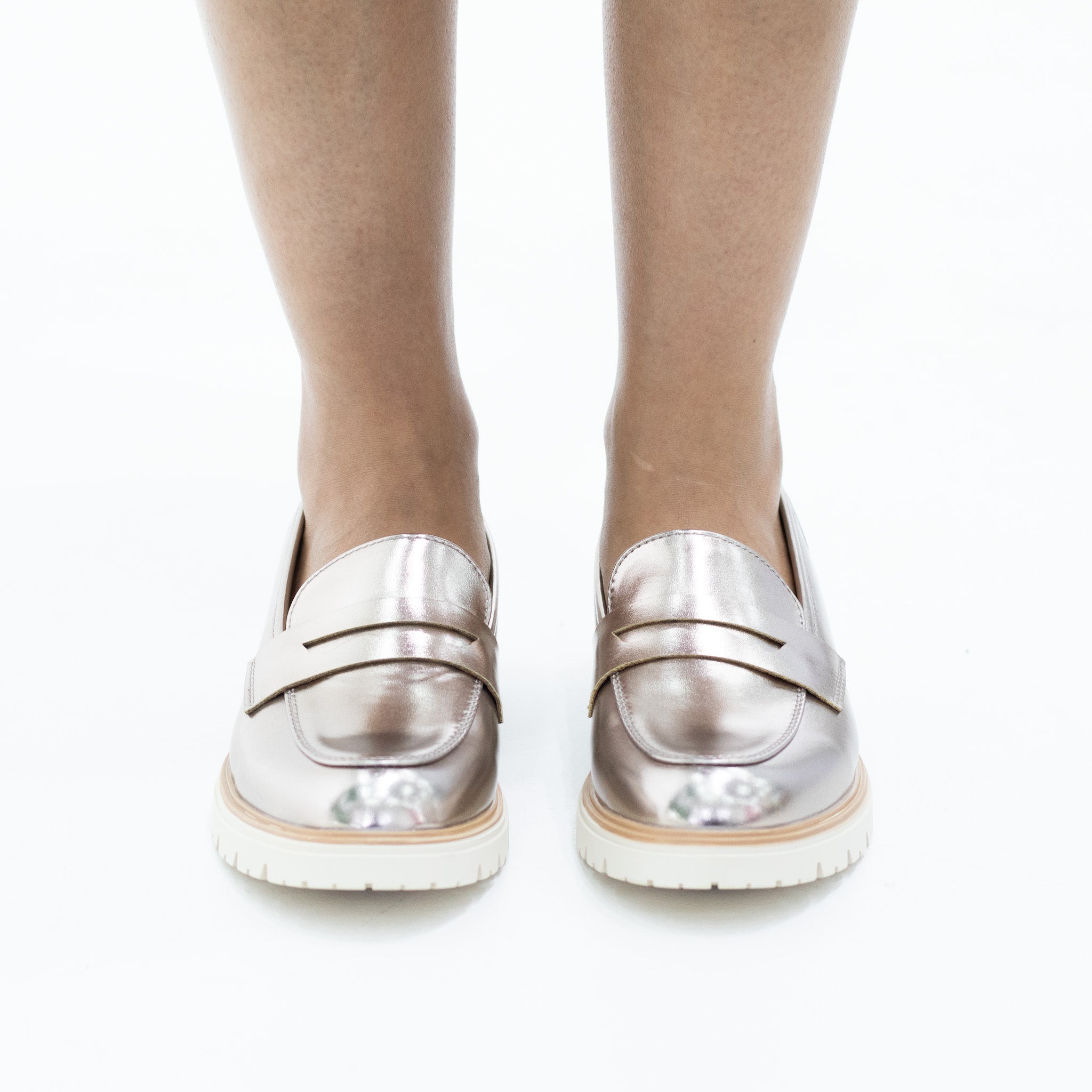 Larisa chuncky slip-on moc champagne