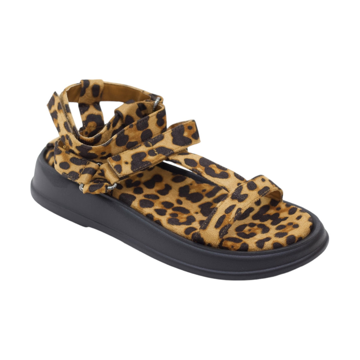 Lite velcro one band strap on chuncky sole