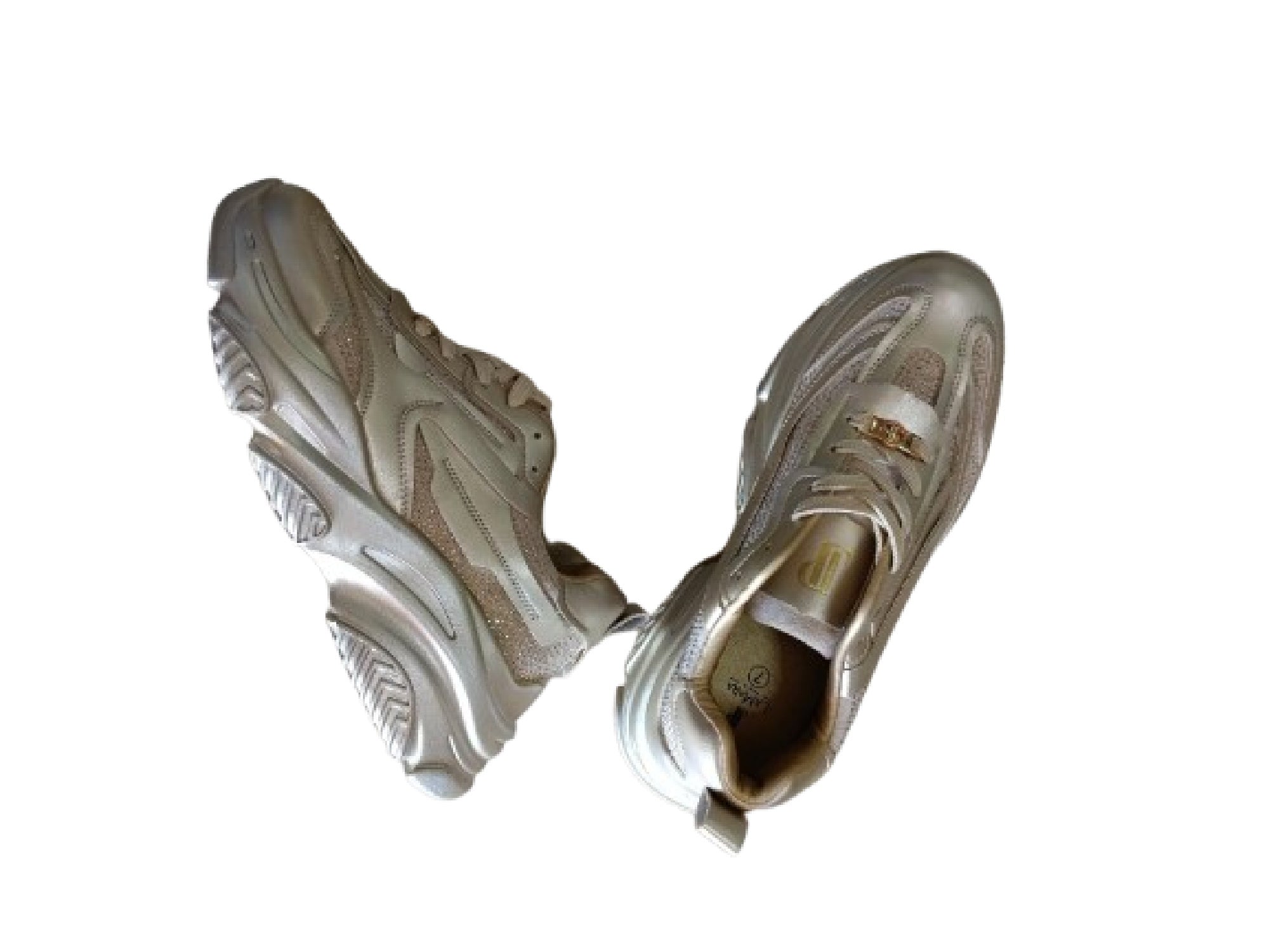 Clara possession diamante lace-up sneaker