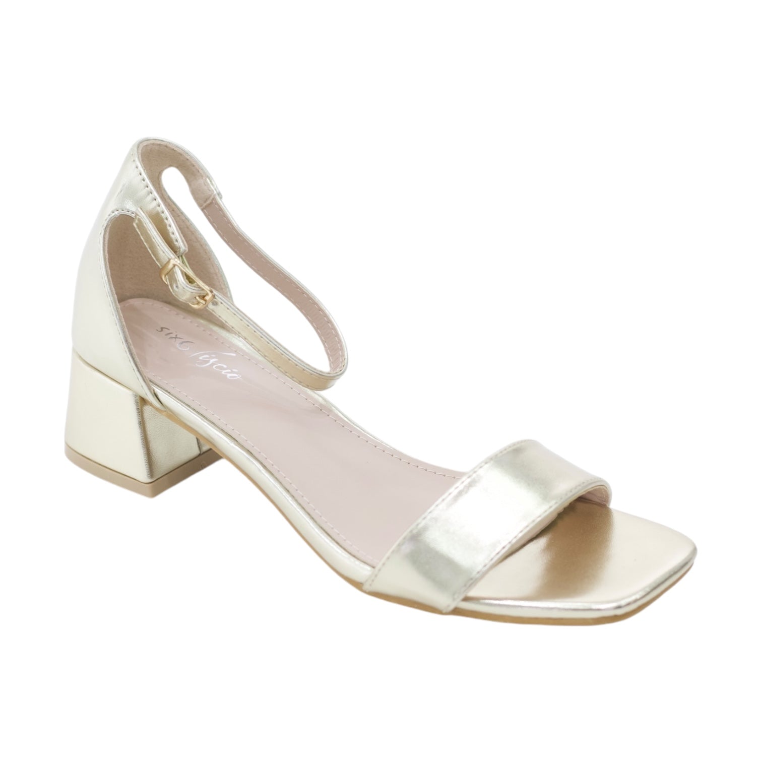 Elite 4.5cm block heel strappy sandal