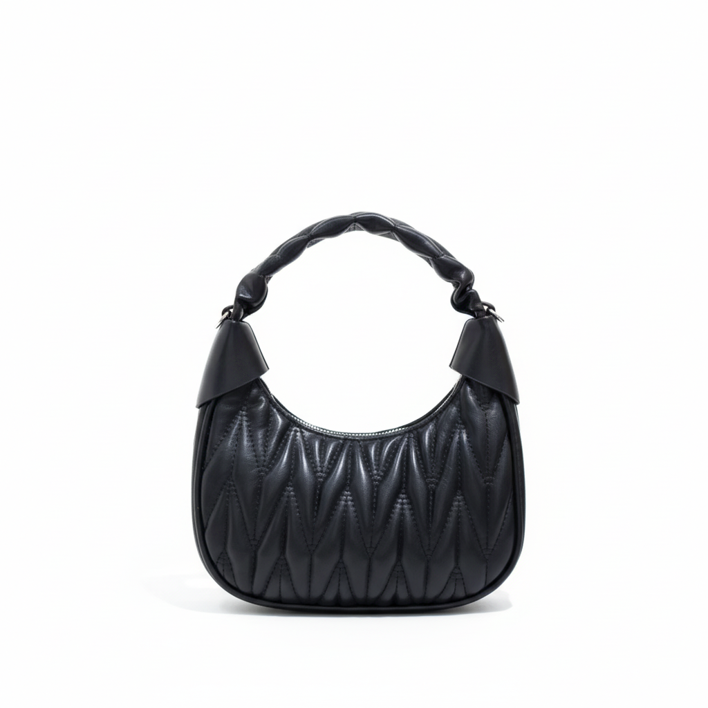 Olca quilted shoulder bag with handle