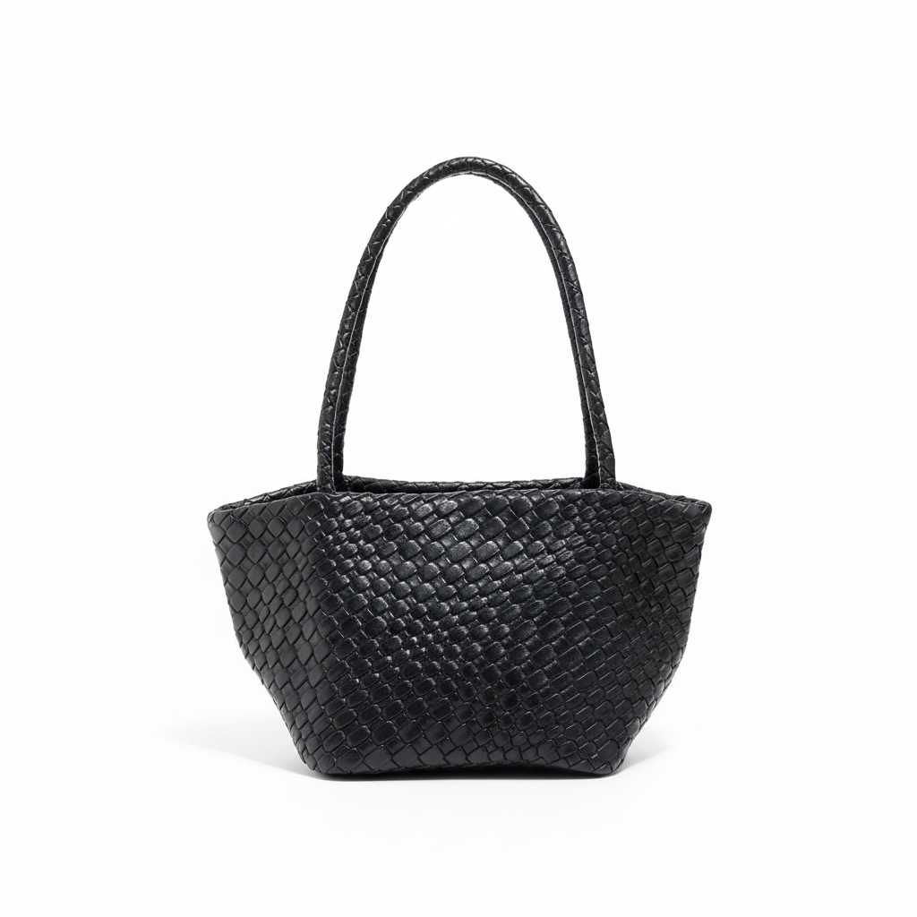 Ekanite woven bucket bag