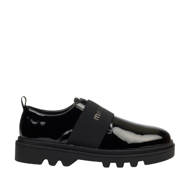 Mazerata Vinchey 55 faux patent black men’s shoes