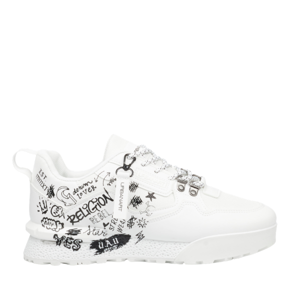 Urbanart Play1 print black  men’s sneakers