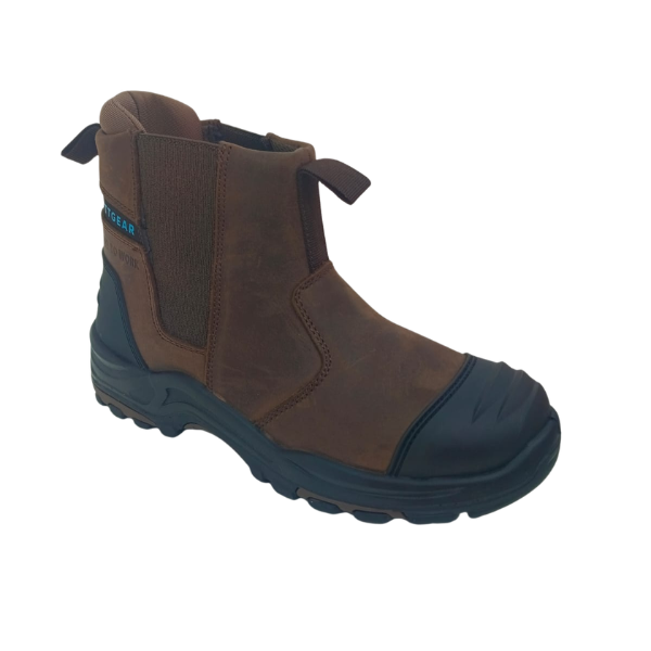 Grittgear Slate S3 crazy horse leather boots with protective toe