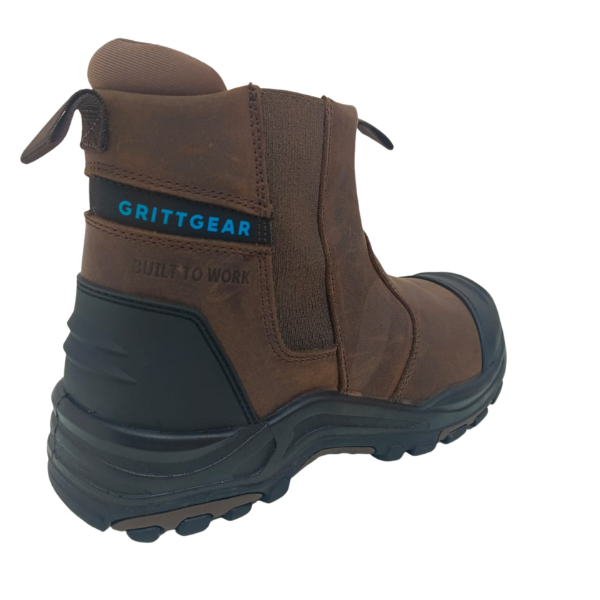 Grittgear Slate S3 crazy horse leather boots with protective toe