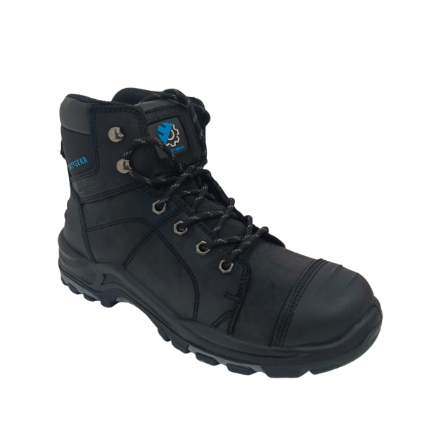 Grittwear Flint S3 crazy horse leather boots with protective toe