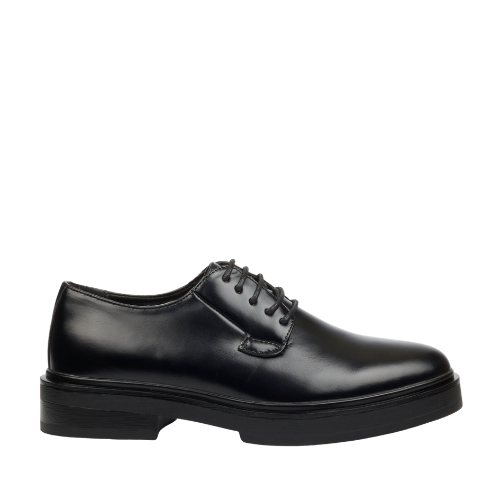 Mazerata Elia1 faux Wax black men's shoes