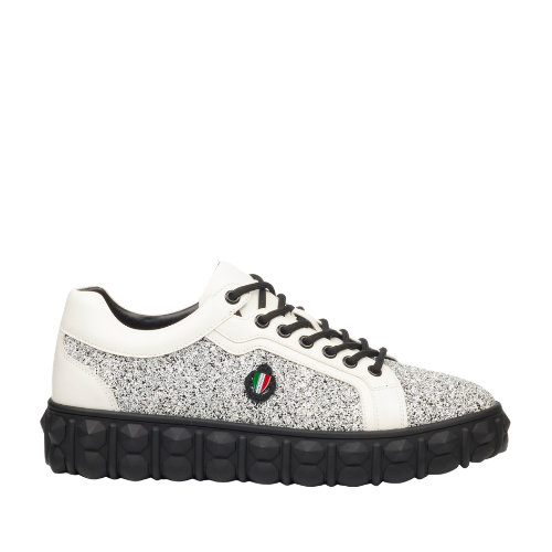 Mazerata Pigale10 rhinestone men’s sneakers