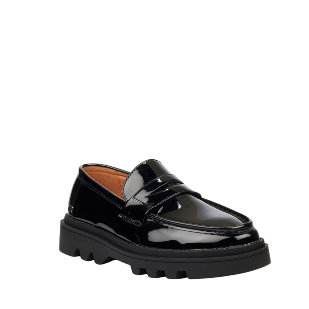 Mazerata Vinchey69 faux patent men's shoes