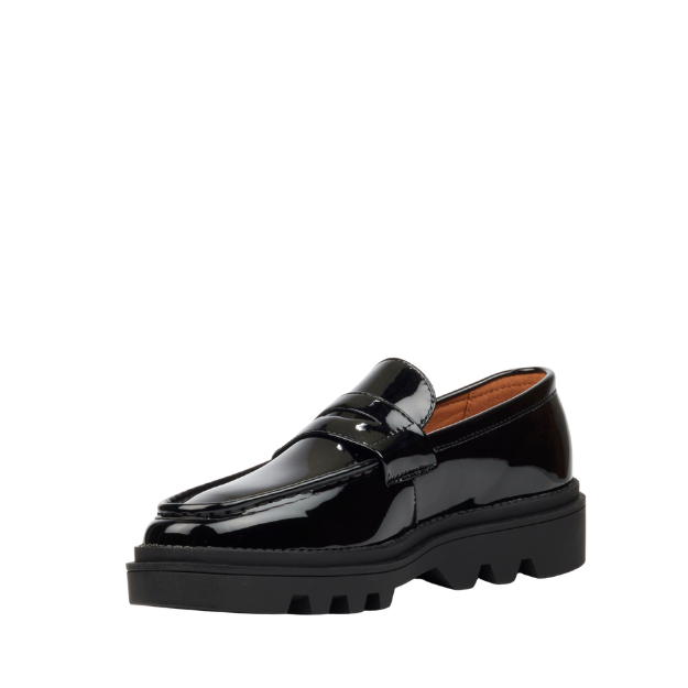 Mazerata Vinchey69 faux patent men's shoes