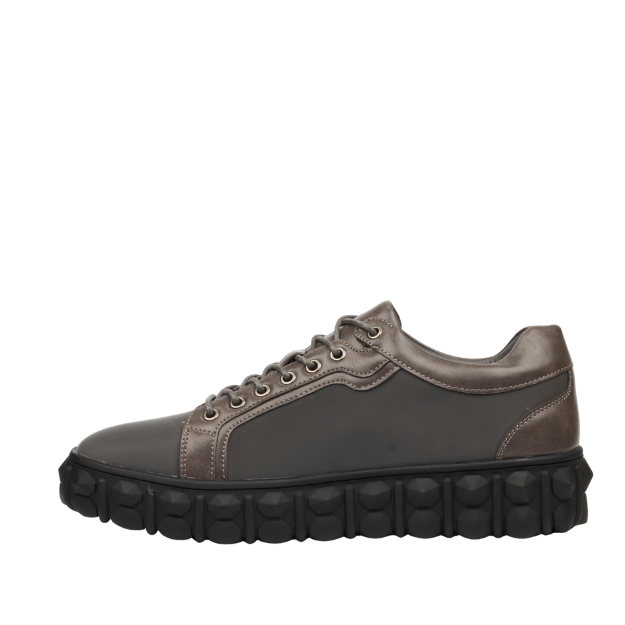 Mazerata Pigale33 faux nubuck/ canvas men's sneakers