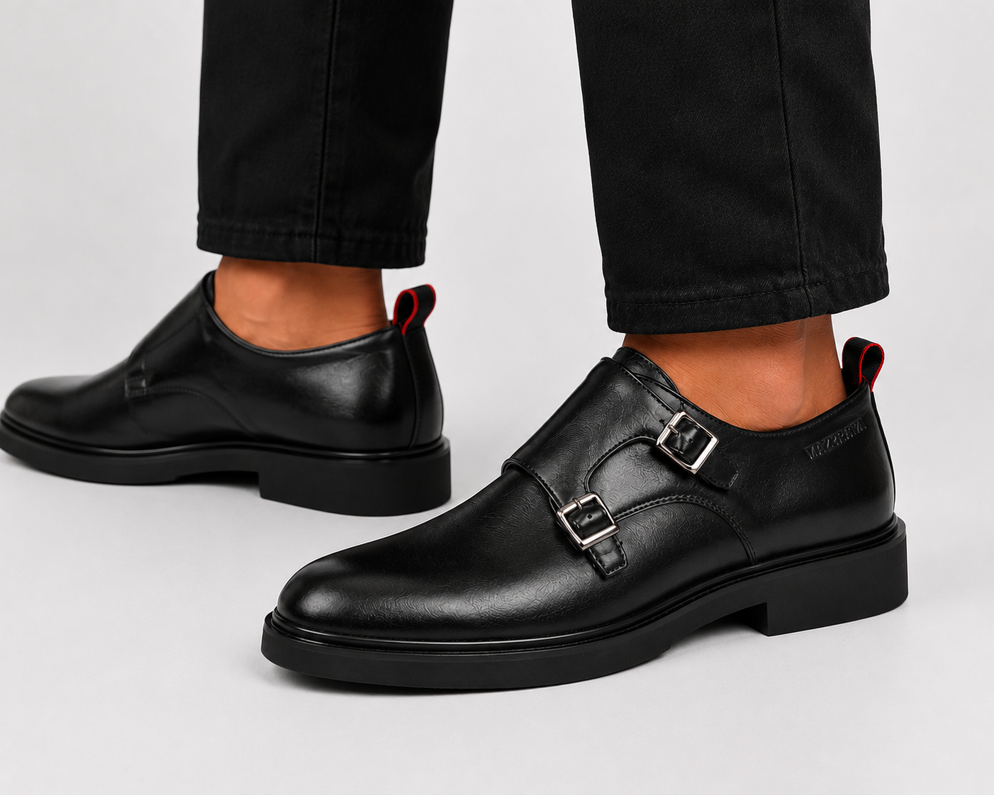 Mazerata Ilario12 faux wax men's shoes