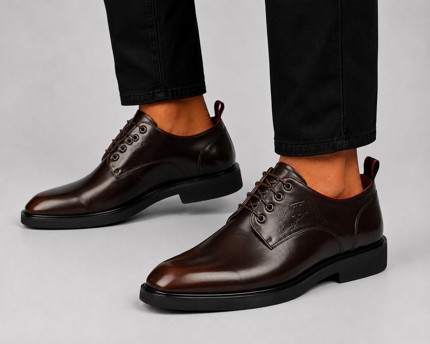 Mazerata Ilario4 faux wax men's shoe