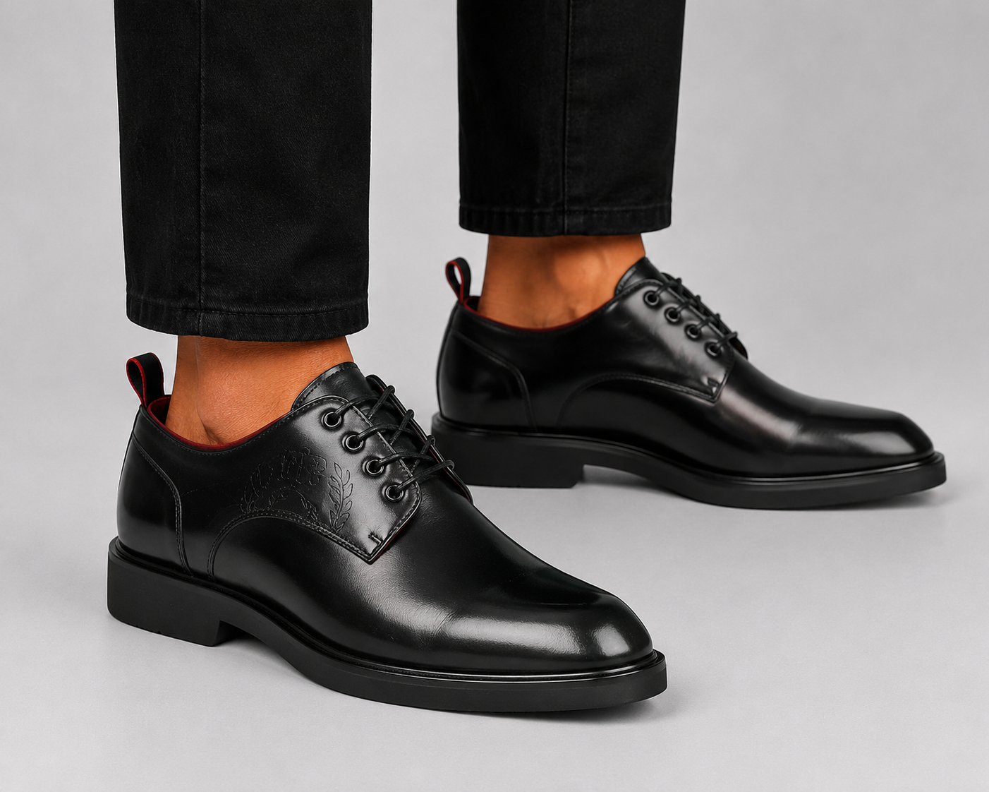 Mazerata Ilario4 faux wax men's shoe