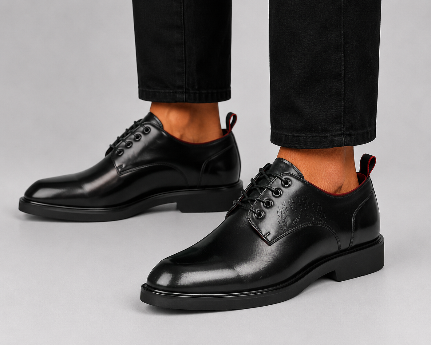 Mazerata Ilario4 faux wax men's shoe