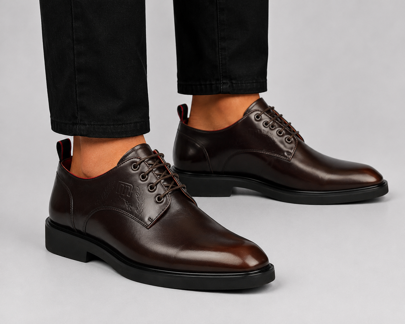 Mazerata Ilario4 faux wax men's shoe