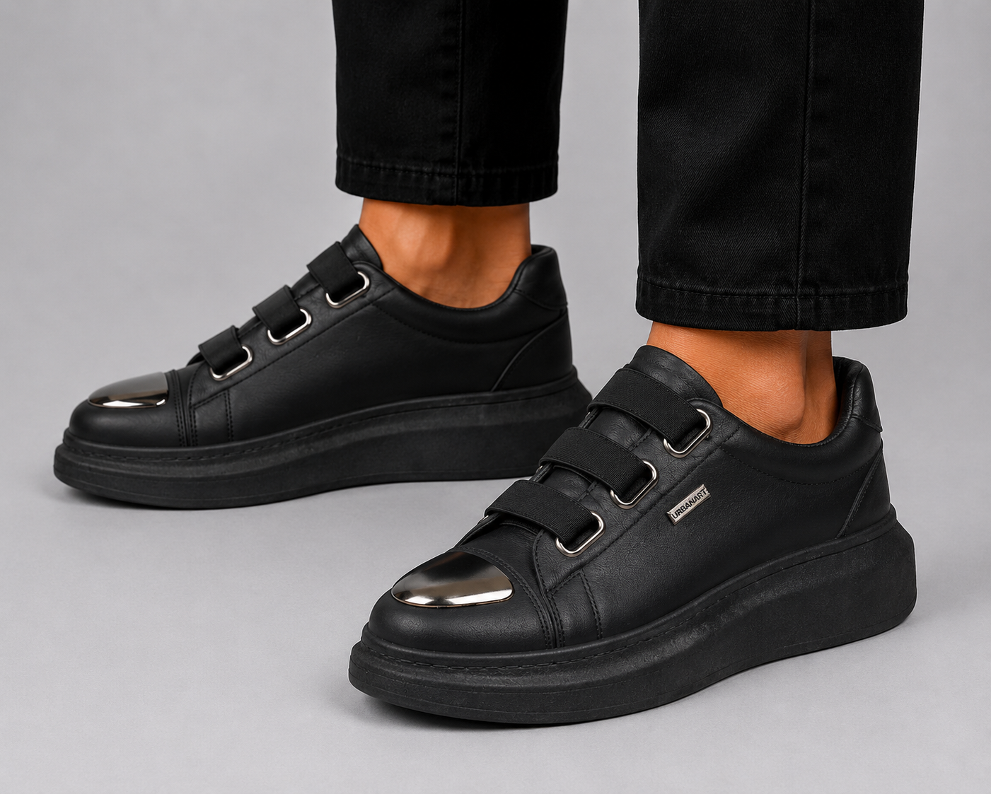Urbanart Hype12 wax white men’s sneakers